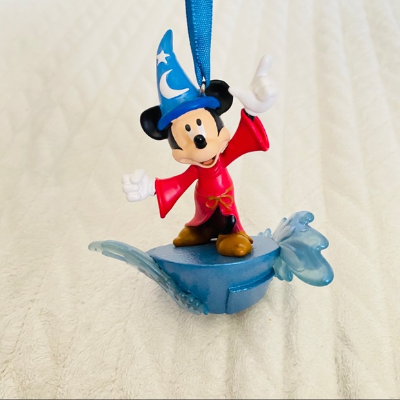 Sorcerer Mickey Mouse Light Up Ornament Fantasia - Picture 5 of 7